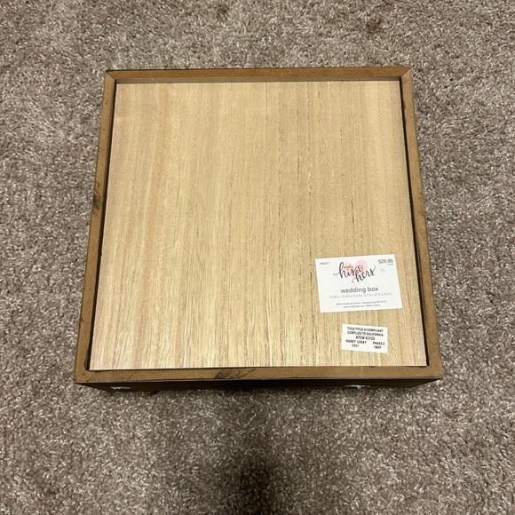 COPY - Honeymoon Fund Wood Box - Picture 2 of 7